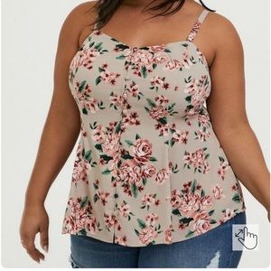 Torrid Georgette Button-Front Cami size XXXL women’s new without tags
